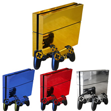 Capa de decalque adesiva para sony play station, dualshock 4, consoles ps4 e dois controladores 2024 - compre barato