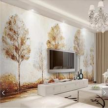 3D Abstract Tree Street Hand Painting Wallpaper Mural Creative Art Wall Murals Decal for Bedroom HD Printed Wall Paper Custom 2024 - buy cheap