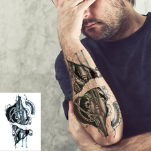 Waterproof Temporary Tattoo Sticker machine pipe industry tatto flash tatoo fake tattoos for men women 2024 - buy cheap