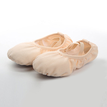 Crianças apartamentos sapatos da menina do bebê lona de algodão ballet pointe sapatos de dança ginástica chinelos sapatos de yoga sapatos de dança profissional 2024 - compre barato