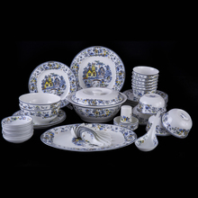 Vajilla de cerámica Jingdezhen, juego de cuencos, 56 tazones, vajilla de porcelana 2024 - compra barato