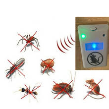 EU PLUG Electronic Pest Repeller Ultrasonic Rejector Mouse Mosquito Rat Mouse Repellent Anti Mosquito Repeller killer Rode Hot 2024 - buy cheap