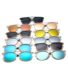 2019 New Design Fashion Women Sunglasses Gradient Mirror Coating Shield Polycarbonate UV400 Alloy Women Sun Glasses UV400 2024 - buy cheap