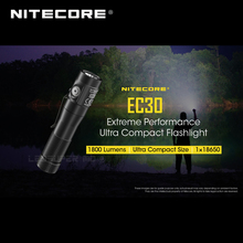 Nitecore-lanterna extremamente compacta ec30 cree xhp35, led hd de 1800 lumens, desempenho ultra compacto 2024 - compre barato