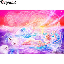 Dispaint Full Square/Round Drill 5D DIY Diamond Painting "Cartoon fairy" Embroidery Cross Stitch 3D Home Decor A12071 2024 - buy cheap