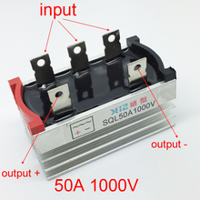 New SQL 50A 1000V Three-Phase Bridge Rectifier Brushless Generator With Heatsink SQL50A1000V 2024 - купить недорого