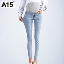 Maternity Pants Jeans Pregnancy Clothing Maternity Clothes for Pregnant Women Jeans Belly Blue Skinny Jeans Woman Pants Trousers 2024 - buy cheap