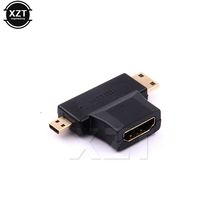 Convertidor de Cable Micro HDMI, compatible con HDMI, 4K, macho a hembra, para cámara Gopro Hero 2024 - compra barato