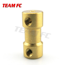 3pcs New Brass Flexible Motor Shaft Coupling Coupler Motor Transmission Connector Drive Shaft 2mm 5 Connector Boat Rc 2024 - buy cheap