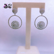 Be 8 Brand 2018 New Charm Design Big Round Shape Drop Earrings Statement Long Dangle Earrings for Women Gifts E610 2024 - buy cheap