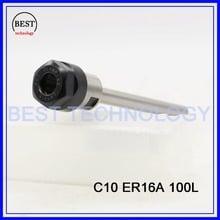 C10 ER16A 100L Collet Chuck Hoder Straight  Shank Chuck Collect Extension Rod  ER16 Collet ER16A Nut  for CNC Milling 2024 - buy cheap