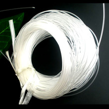 Нейлоновый шнур, нитка из бисера, белая бижутерия, сделай сам, 1 мм, диаметр 50 м 2024 - купить недорого