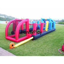 Inflatable Football Arena,Nylon Inflatable Football Pitch With Blower For Shopping Mall Use, inflatable football field 2024 - buy cheap