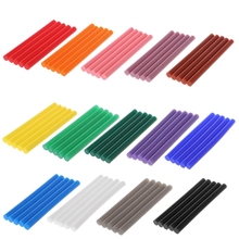 5pcs Hot Melt Glue Stick Colorful 7x100mm Adhesive For DIY Craft Toy Repair Tool 2024 - buy cheap