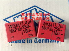 2020 hot sale 10pcs/20pcs Germany WIMA MKP10 250V 1.0UF 1UF 250V 105 P: 27.5mm Audio capacitor free shipping 2024 - buy cheap