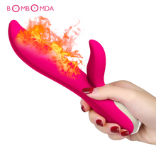 Heating Dildo Vibrators G Spot Vagina Massage Clitoris Stimulate Masturbators Warm Vibrator Adult Sex Toys For Women 10Frequency 2024 - buy cheap