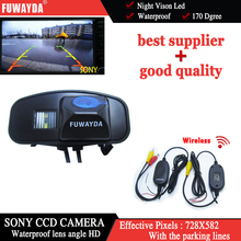 FUWAYDA-Kit de navegación de línea de guía para coche, kit de cámara inalámbrica para SONY CCD, vista trasera de coche, Honda CRV CR-V Odyssey Fit Jazz Elysion 2024 - compra barato