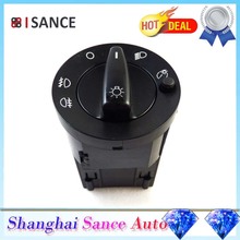 ISANCE Lamp Fog Headlight Switch Control 3B0941531A  For VW Bora Golf Lupo Passat New Beetle Sharan Seat Alhambra 1996-2010 2024 - buy cheap