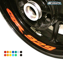 Pegatinas reflectantes para rueda, calcomanías de Borde Interior personalizadas, a rayas, para HONDA CBR 929, 8 Uds. 2024 - compra barato