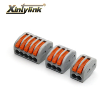 xintylink 20/50/100pcs Universal Cable wire Connectors 222 TYPE Fast Home Compact wire Connection push in Wiring Terminal Block 2024 - buy cheap