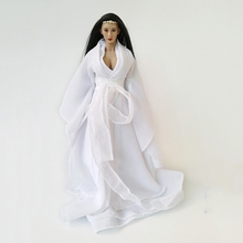 1/6 Ancient Women's Long Dress DIY Clothes For 12'' Action Figure with Big Bust 2024 - buy cheap