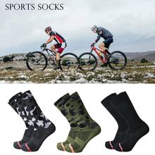 Calcetines deportivos Unisex para ciclismo, medias profesionales de camuflaje verde oliva, para correr al aire libre, novedad de 2018 2024 - compra barato