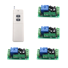 MITI-Interruptores de Controle Remoto Sem Fio DC 12 V 10A 1CH 4 Receptor com 1 pc AB 2-botões Transmissores SKU: 5223 2024 - compre barato