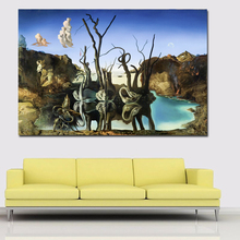 Artes de parede com bordado de salvador dalí da paisagem com pintura diy em ponto cruz, padrão mosaico 5d diy, mazayka, artes de parede z117 9 2024 - compre barato