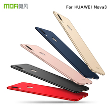 For HUAWEI Nova3 nova 3 6.3" Mofi Luxury Protective Back Cover PC Hard Case Phone Shell For HUAWEI Nova3I nova 3i phone case 2024 - buy cheap