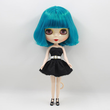 B31 обнаженная кукла Blyth, фабричная кукла с синими волосами, модная кукла, подходит для самостоятельной сборки, шарнирная игрушка для девочек