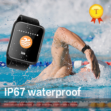 Pulseira inteligente para natação com tela grande, smartwatch esportivo com monitoramento da qualidade do sono e de pressão arterial, frequência cardíaca 2024 - compre barato