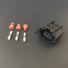 Free shipping 5 sets 3pin auto waterproof connecto Nissan air conditioning pressure switch harness plug connectors 7223-6536-30 2024 - buy cheap