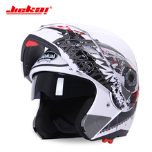 NEW JIEKAI Model Motorcycle Flip up Helmet Racing Summer Winter Dual Lens Visor Moto Motorbike Motor bike Helmets 2024 - buy cheap