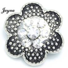 Jaynalee Snap Bracelet&Bangles Ginger 18mm Metal Snap  Charm Rhinestone Styles  Snaps Jewelry GS1207035 2024 - buy cheap