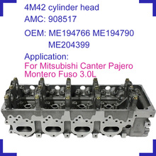 4M42T engine parts bare cylinder head 908 517 JMI207S for Mitsubishi diesel Canter Pajero Montero Fuso 3.0TDi 3.0L 2000- DOHC 2024 - buy cheap