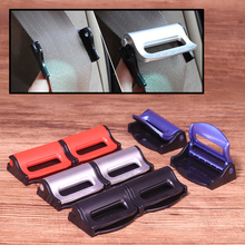 2Pcs Plastic Universal Car Seat Belts Clips Safety Adjustable Auto Stopper Buckle Plastic Clip Interior Accessories Car-styling 2024 - buy cheap