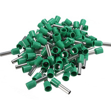 100Pcs/lot Green Wire Copper Crimp Connector Insulated Pin Cord End Terminal AWG10 2024 - buy cheap