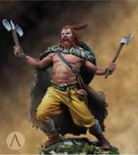 Figura de resina escala 1/24 axeman 75mm 2024 - compre barato