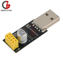 Módulo USB a ESP8266, adaptador de placa de desarrollo TTL, Wifi, ESP-01, CH340G 2024 - compra barato