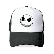 Nightmare Before Christmas Cartoon Hat Jack Skellington Baseball Cap Men Evil Nightmare Skip Hop Hat Love Trucker Cap Hat YY446 2024 - buy cheap