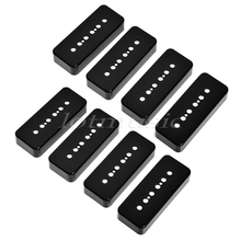 4Sets P-90 Soapbar Pickup Cover - 50mm Spacing Black Model For Electric Guitar Replacement 2024 - buy cheap