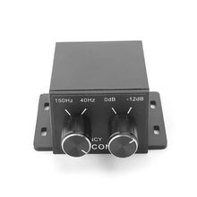 Автомобильный регулятор аудио усилитель бас сабвуфер стерео эквалайзер контроллер 4 RCA 2022 - купить недорого