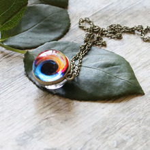 Vintage Solar System Galaxy Planet Universe Necklace for Women Men Double Sided Glass Ball Pendant Necklace 2019 Fashion Jewelry 2024 - buy cheap