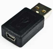 100 шт./лот USB 2,0 A папа-USB B Mini 5 Pin мама адаптер конвертер оптовая продажа 2024 - купить недорого