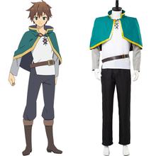 KonoSuba: God’s Blessing on this Wonderful World! Satou Kazuma Cosplay Costume Halloween Carnival Costumes 2024 - buy cheap