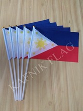 5 шт., флаги Филиппин, 14 х21 см 2024 - купить недорого