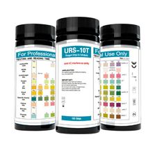 100 полосок URS-10T реагент для анализа мочи полоски 10 параметров для мочи тест-полоски лейкоциты, нитрит, уробилиноген, белок, рН 2024 - купить недорого