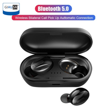GIAUSA-auriculares inalámbricos XG13 con Bluetooth V5.0, dispositivo de audio estéreo con micrófono HD, resistente al agua IPX5, deportivo, Para IOS y Android 2024 - compra barato