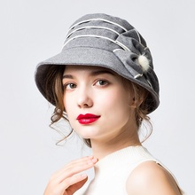 Gorro de pescador de viento británico para mujeres y adultos, gorro informal de lana para estudiantes, viaje exterior, B-7838 2024 - compra barato