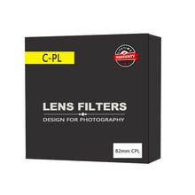 kutupro 82mm Circular Polarizer Polarizing Glass Filter Digital Slim CPL Filter for Canon Nikon Sony DSLR Camera Lens 2024 - buy cheap